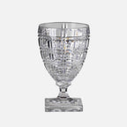 Mario Luca Giusti Winston Wine Glass, Clear in synthetic crystal, front view