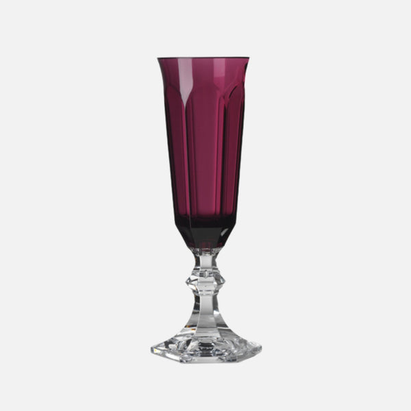 Dolce Vita Acrylic Champagne Flute, Ruby