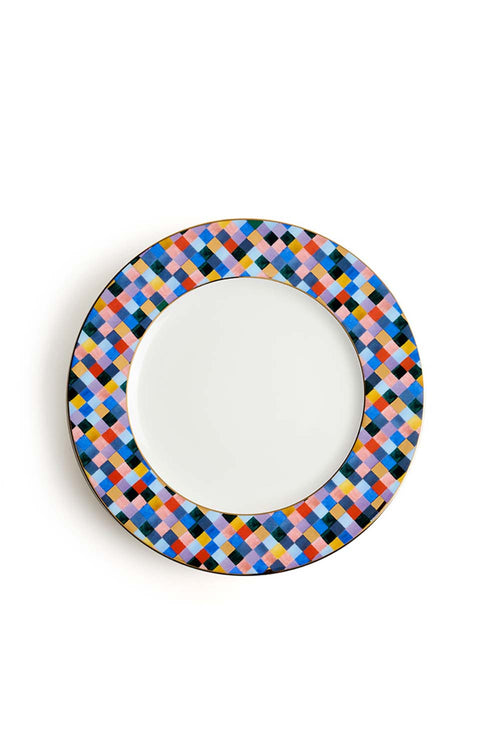 Mosaic Dessert Plate, 21cm, Set of 6