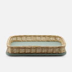 Orsay Rectangular Tray, Mint, 46x34cm