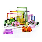 Countertop Crystal Glass Toothbrush Holder