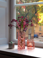 Hurricane Boule Vase – Rosé