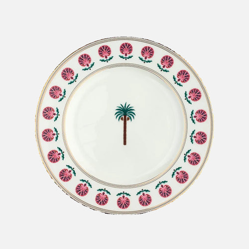 Sahara Rose Dinner Porcelain Plates - Set of 6