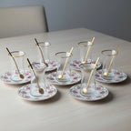 Sahara Rose Tea Cups (Set of 6)