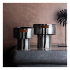 Candle Holder - Zebre  (M )