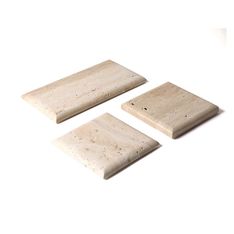 Travertine Solid Tray, Small