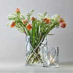 Classic Crystal Hurricane Lamp, Large