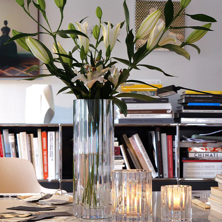 Strict Crystal Hurricane Vase
