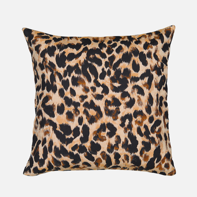 Carino Leopard Jaquard Cushion, 45x45cm