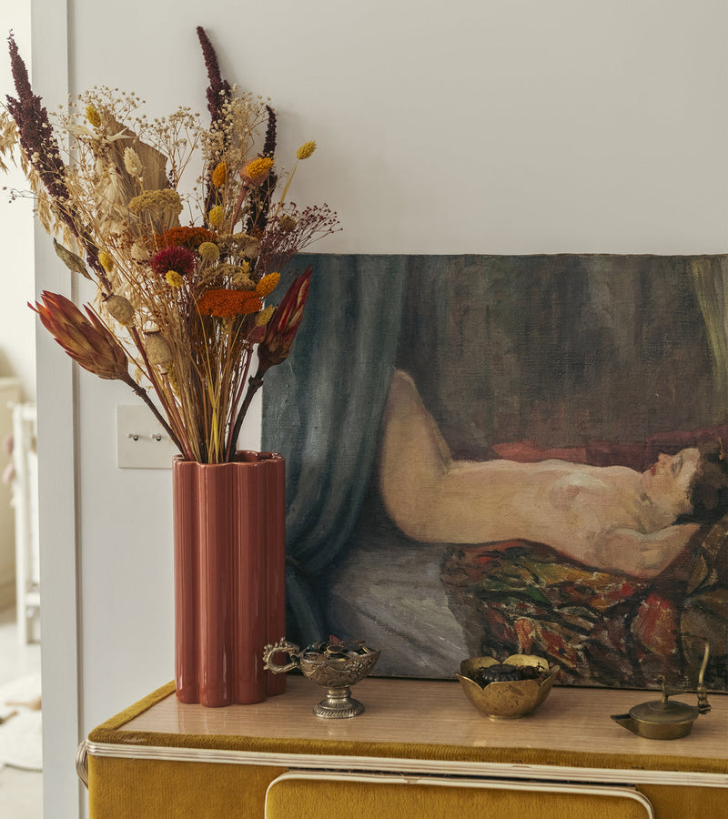 Duetto Solo Vaes, Terracotta, 27cm