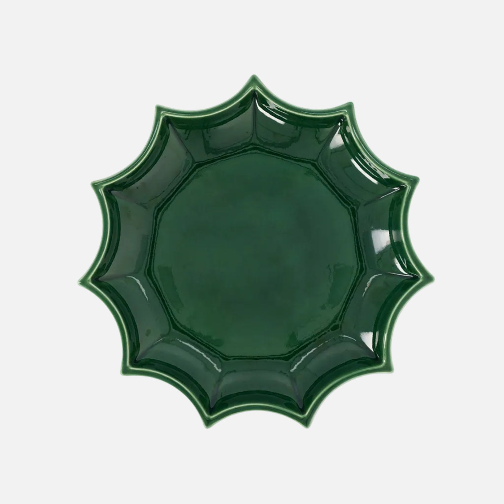 Tasca Décor Tray, Green, 34cm