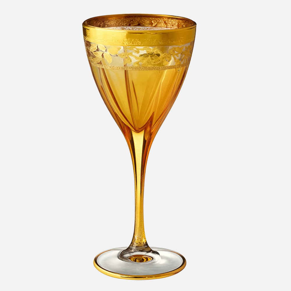 Rainbow Fusion Wine Glass, Set of 6