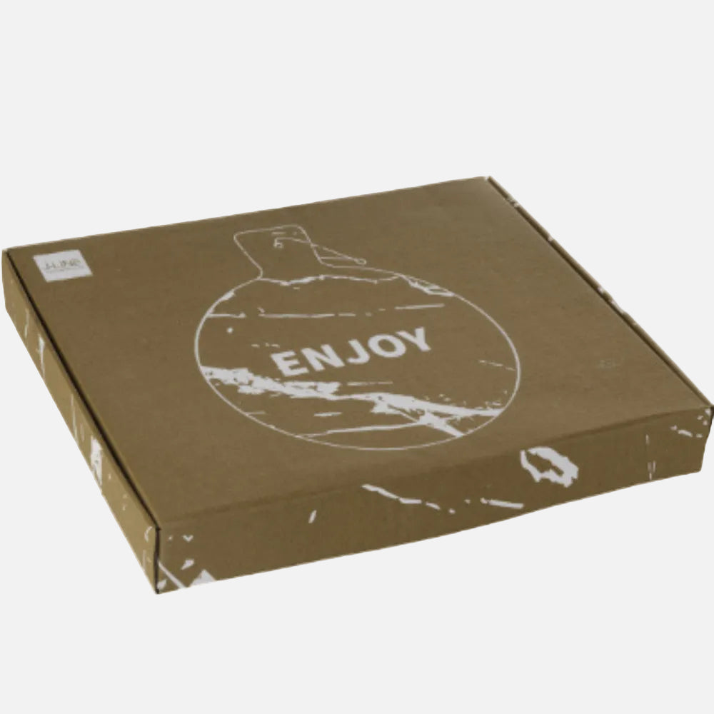 Marble Round Cheese Board – White Stone Serving Platter