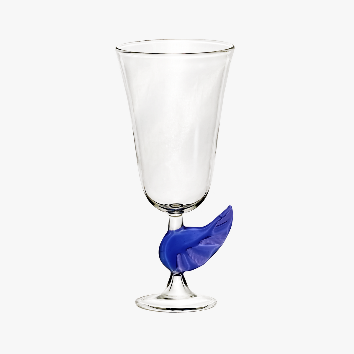 Waww La Table Cœuriatides champagne flutes by Jean-Charles de Castelbajac, boxed set of six, detail view
