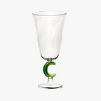 Waww La Table Cœuriatides champagne flutes by Jean-Charles de Castelbajac, boxed set of six, detail view 2