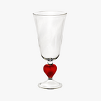 Waww La Table Cœuriatides champagne flutes by Jean-Charles de Castelbajac, boxed set of six, alternative angle