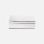 Silver Large Watch Jewellery and Legacy Box, 31.8x24.8cm