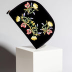Zoe Velvet Indigo Jewelery Portfolio, 27x18.8cm