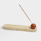 Zoya Stones Ghaf incense set, Red Jasper edition, front view