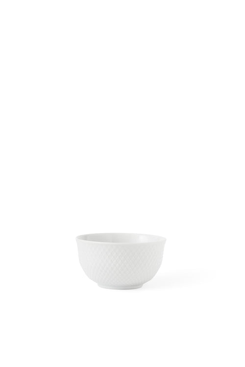 Rhombe Bowl, Dia. 11 cm, White