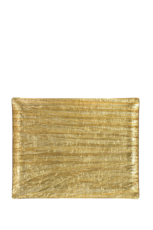 Acrylic Tray, 37 x 28 cm, Gold - Maison7