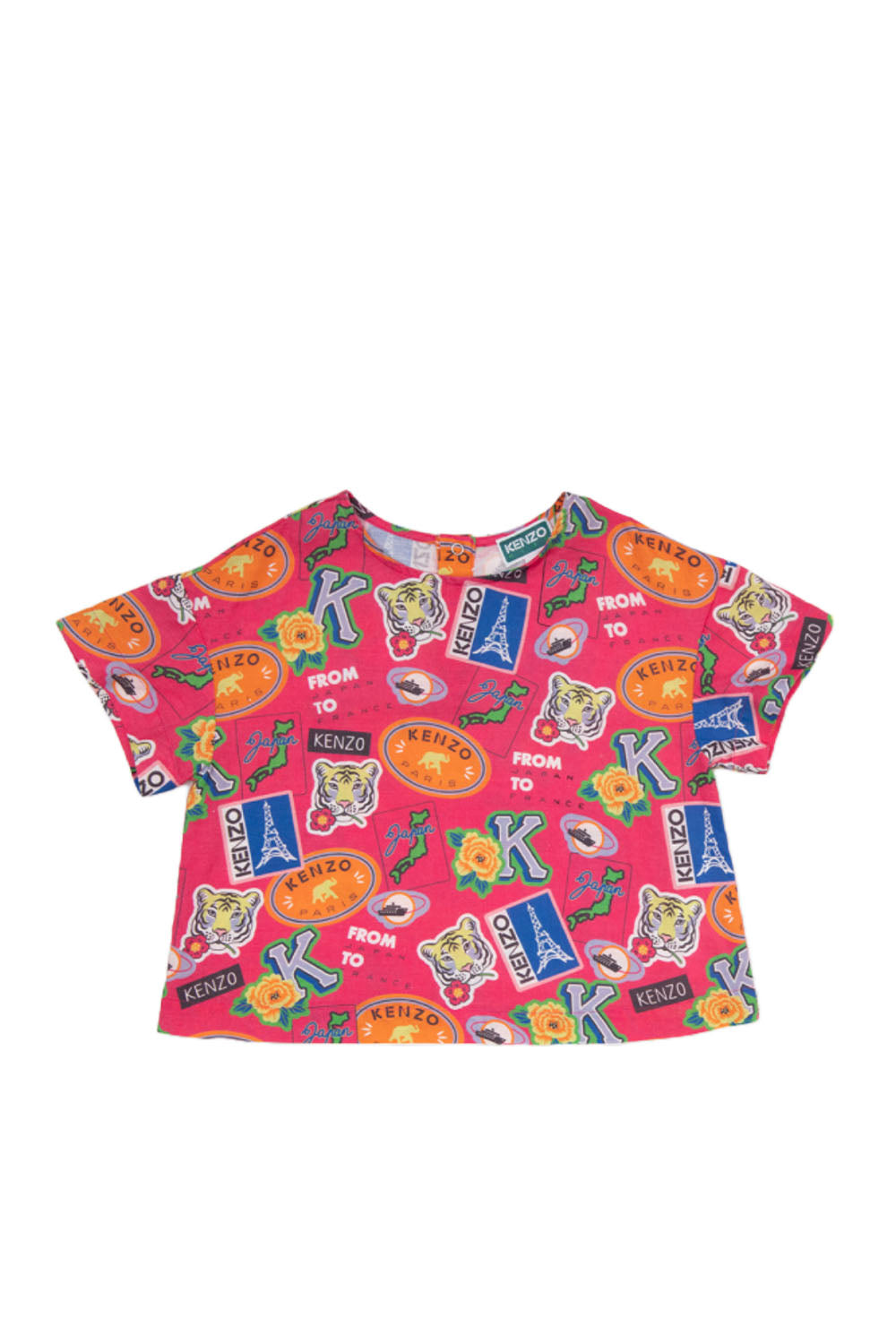 All-Over Print Short Sleeves Shirt for Girls All-Over Print Short Sleeves Shirt for Girls Maison7