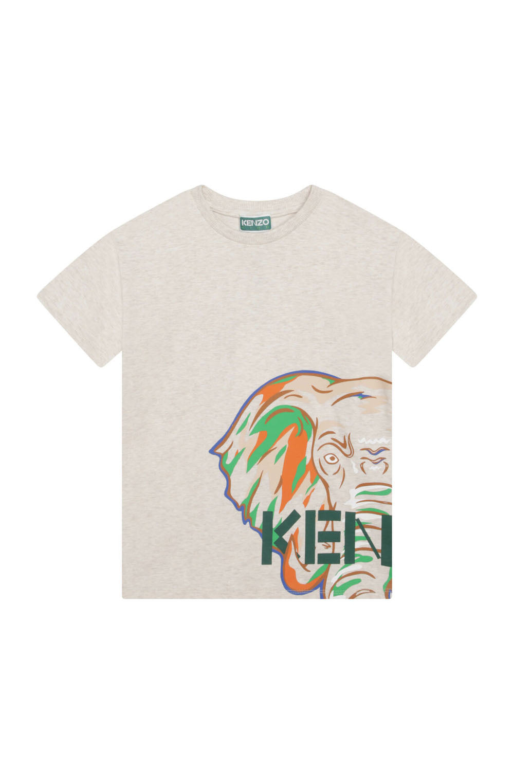 Elephant Print Marl Skate Jersey T-Shirt for Boys Elephant Print Marl Skate Jersey T-Shirt for Boys Maison7