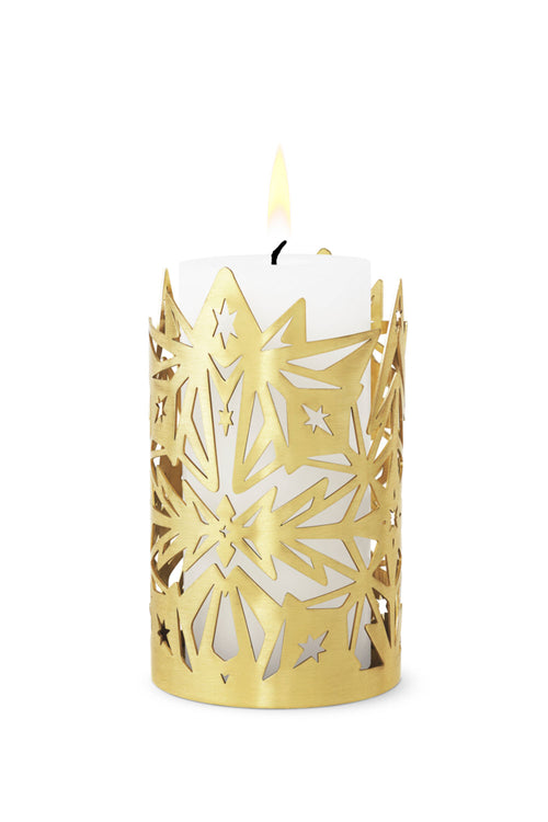 Candle Holder Gold Plated, 9.5 cm