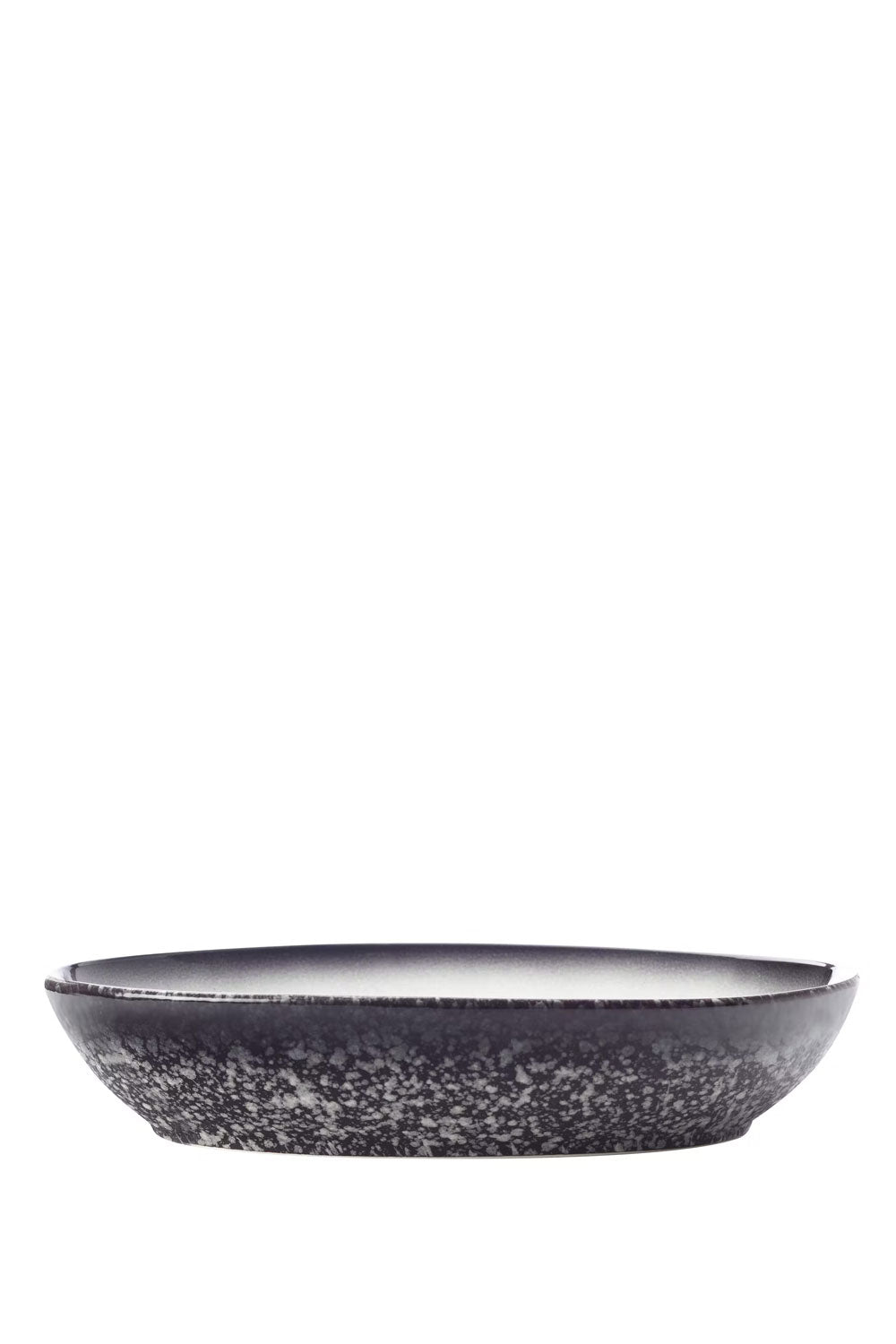 Caviar Granite Porcelain Bowl, Oval, 30 x 20 cm - Maison7