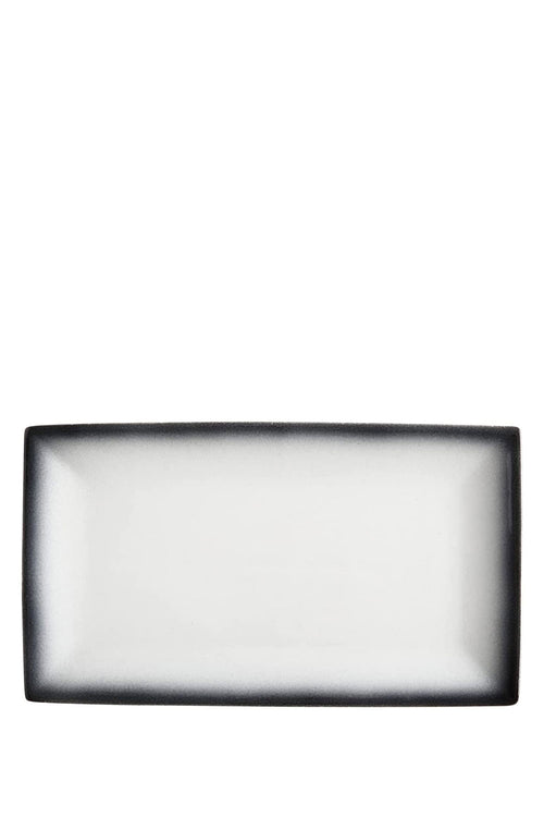 Caviar Granite Porcelain Platter, 34 x 19 cm - Maison7