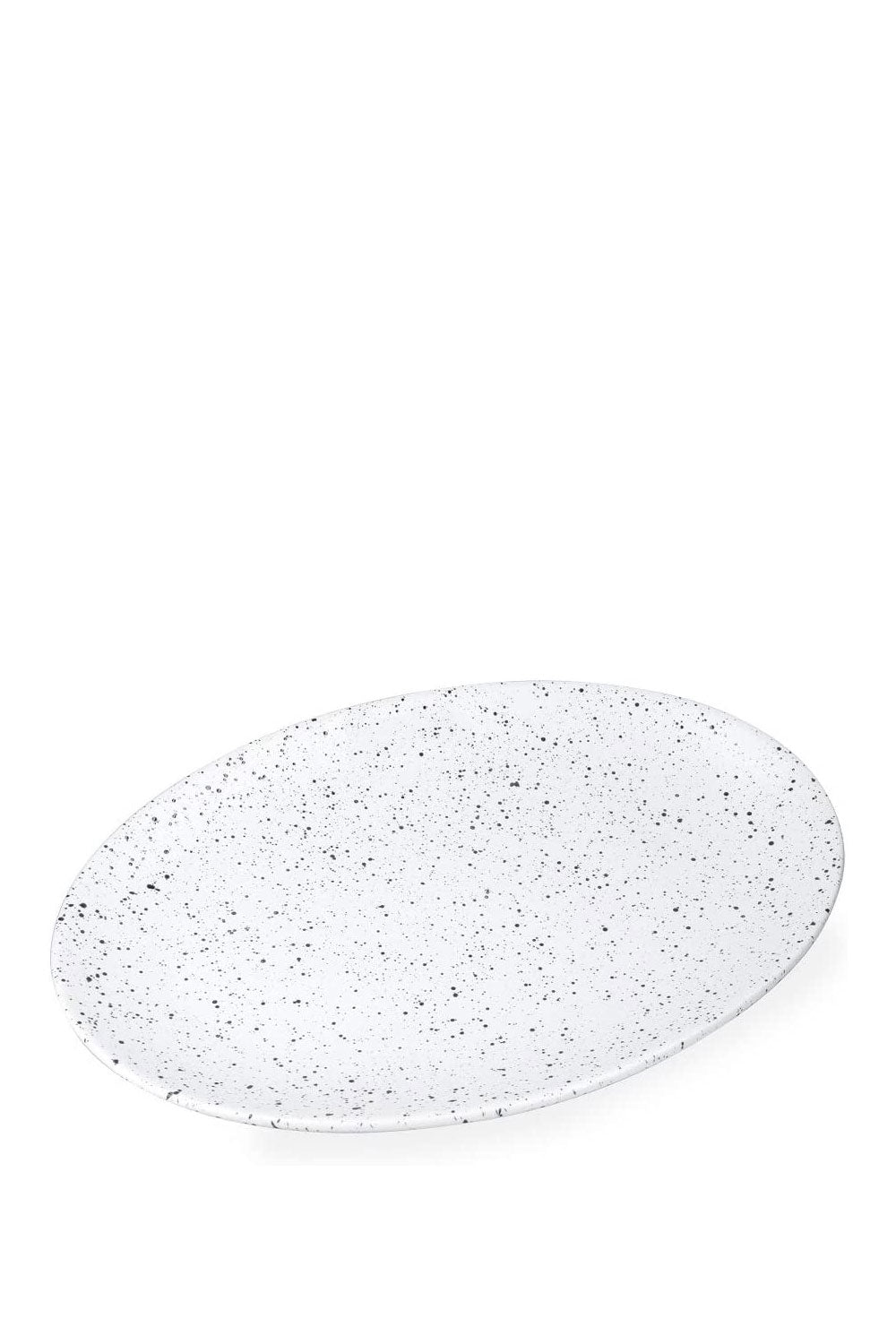 Caviar Speckle Oval Plate 35 x 25 cm - Maison7