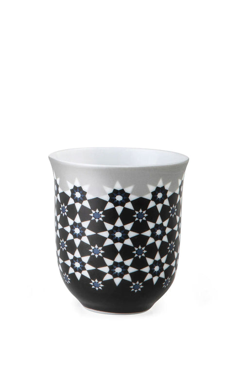 Kaokab Set of 6 Porcelain Coffee Cups - Maison7