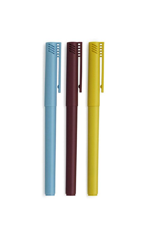 Daily Fiction Pen Mix 1, Set of 3 - Maison7