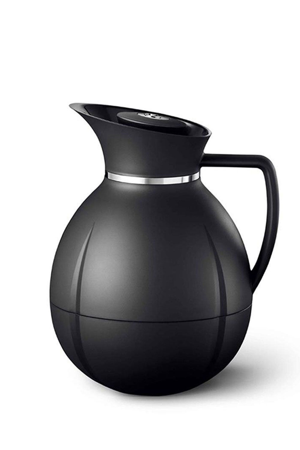 Grand Cru Luna Round Vacuum Flask, Black, 1L
