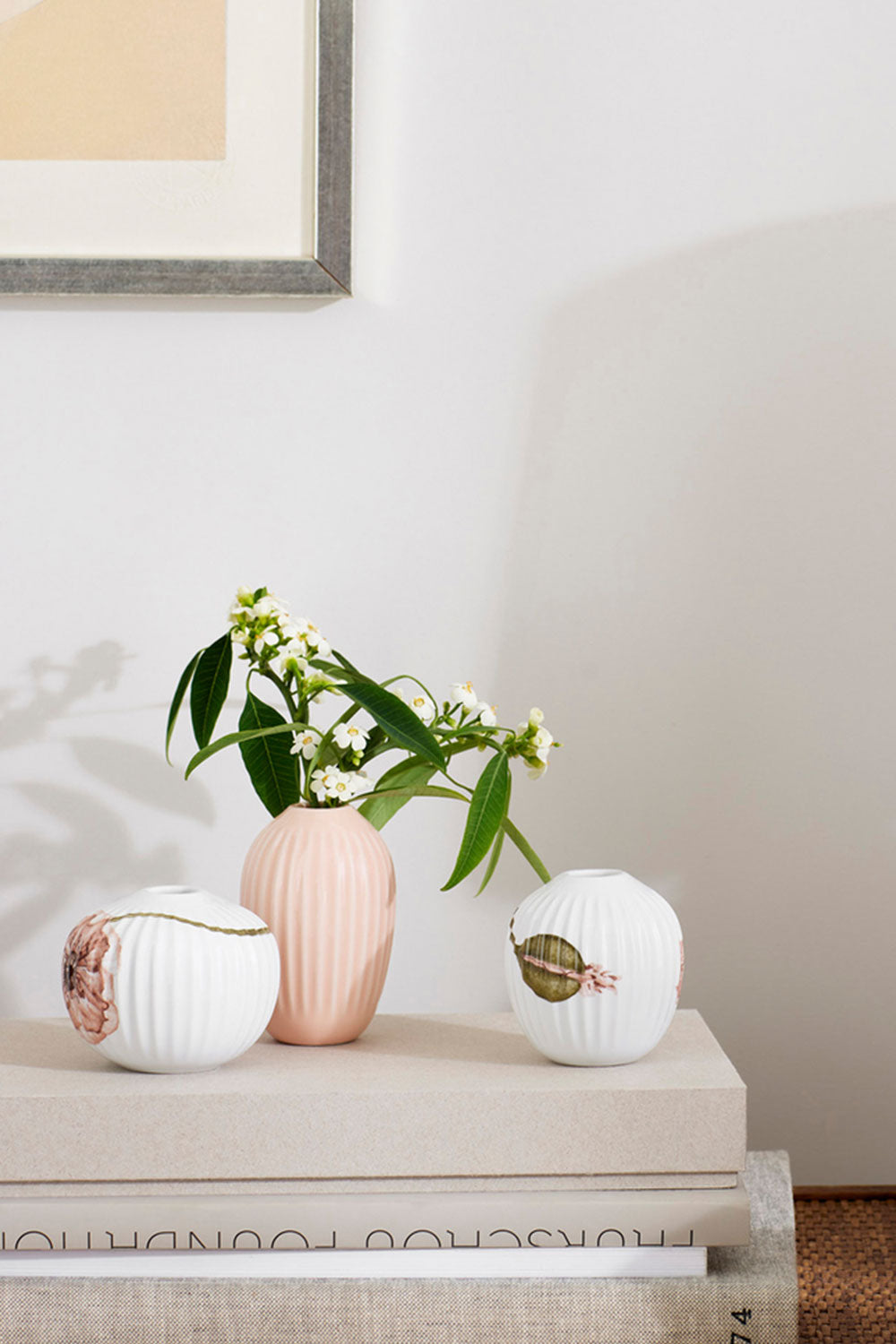 Hammershoi Poppy Miniature Vase , Set of 3