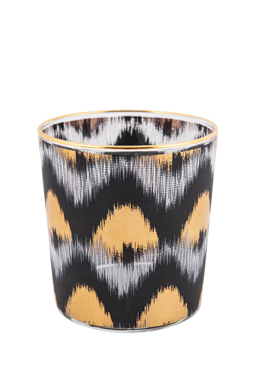 Ikat Gold Decorative Glasses - Maison7