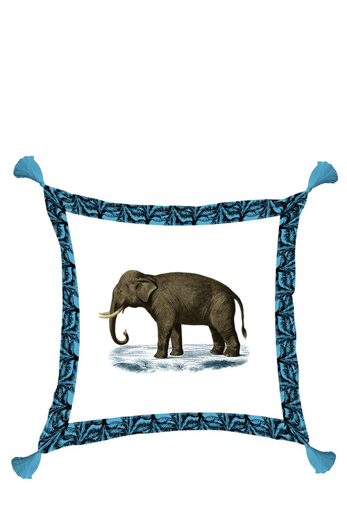 Menagerie Elephant Cushion