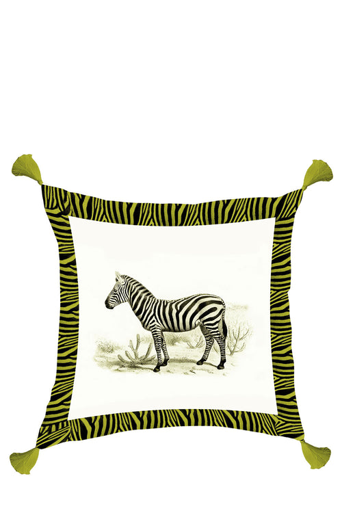 Menagerie Zebra Cushion - Maison7