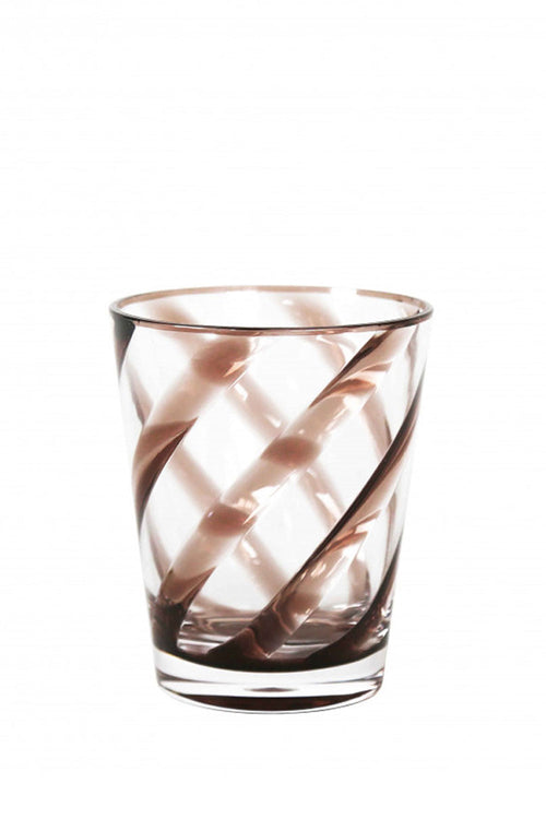 Methacrylate Tumbler with Rusty Spiral