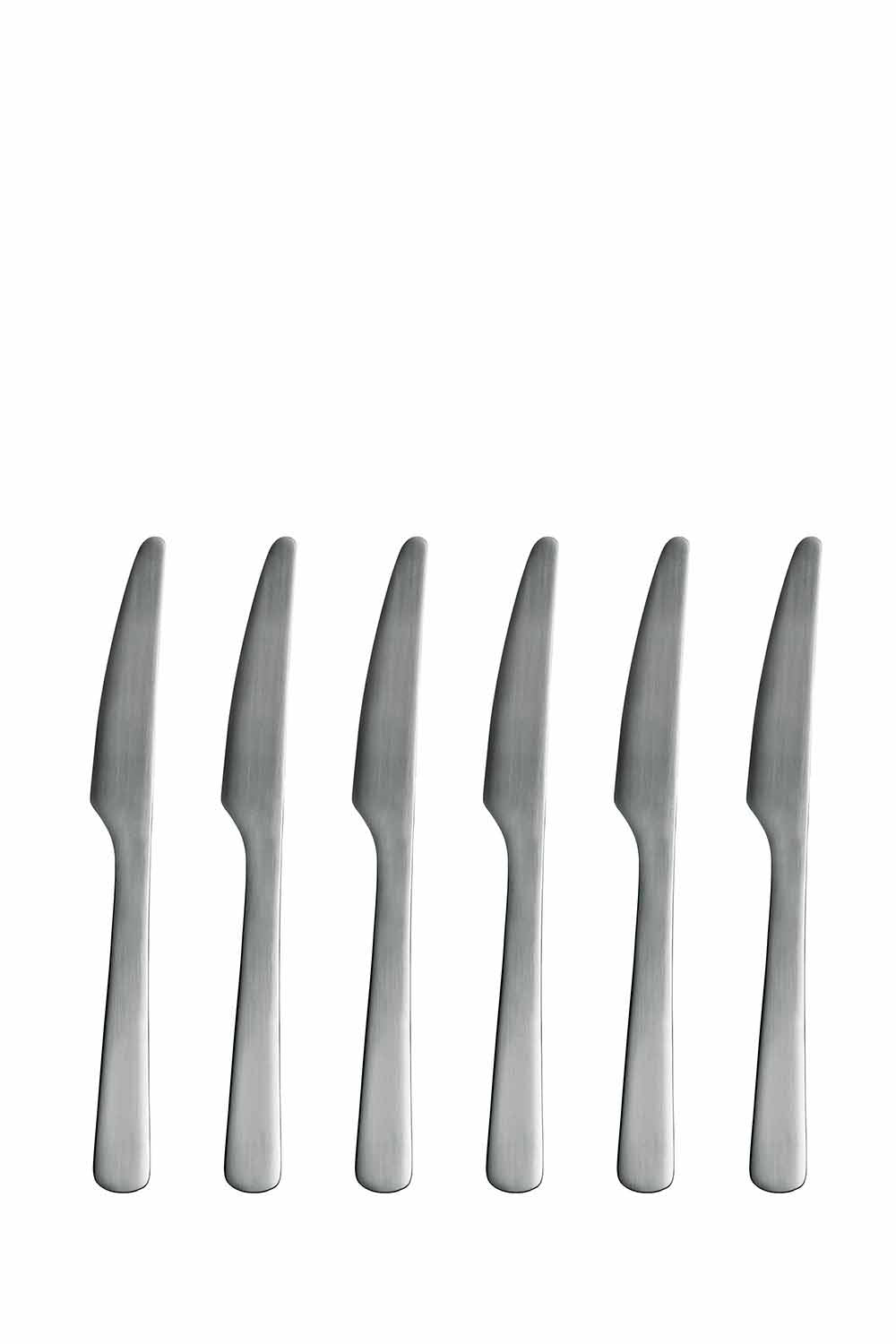 Dinner Knives, Set of 6,  Steel