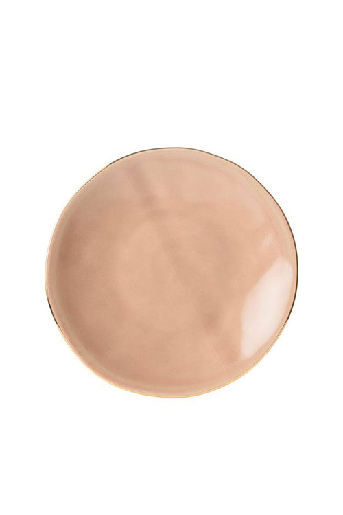 Smooth Plate, 23 cm, Rose Gold