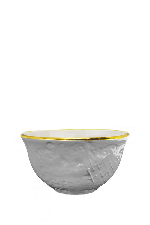 Preta Cereal Bowl, Grey, 14.5 cm - Maison7