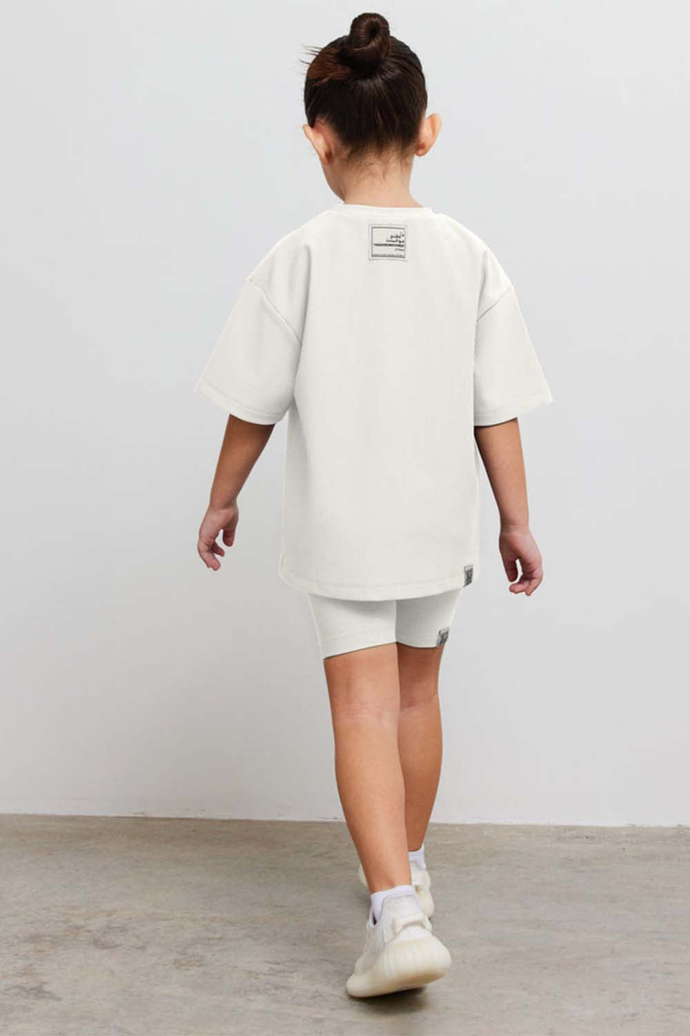 Kids Ribbed Cycling Short for Unisex