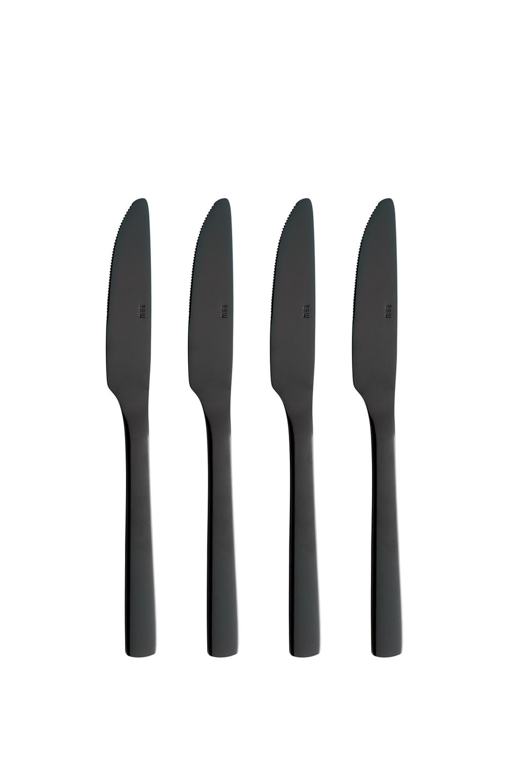 ​Set of 4 Knives with Black Coating - Maison7