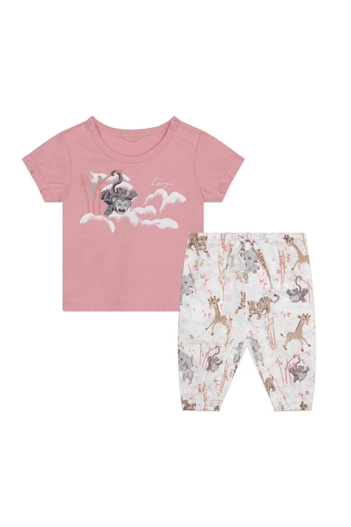 Short Sleeves T-Shirt And Pants Set for Girls Short Sleeves T-Shirt And Pants Set for Girls Maison7
