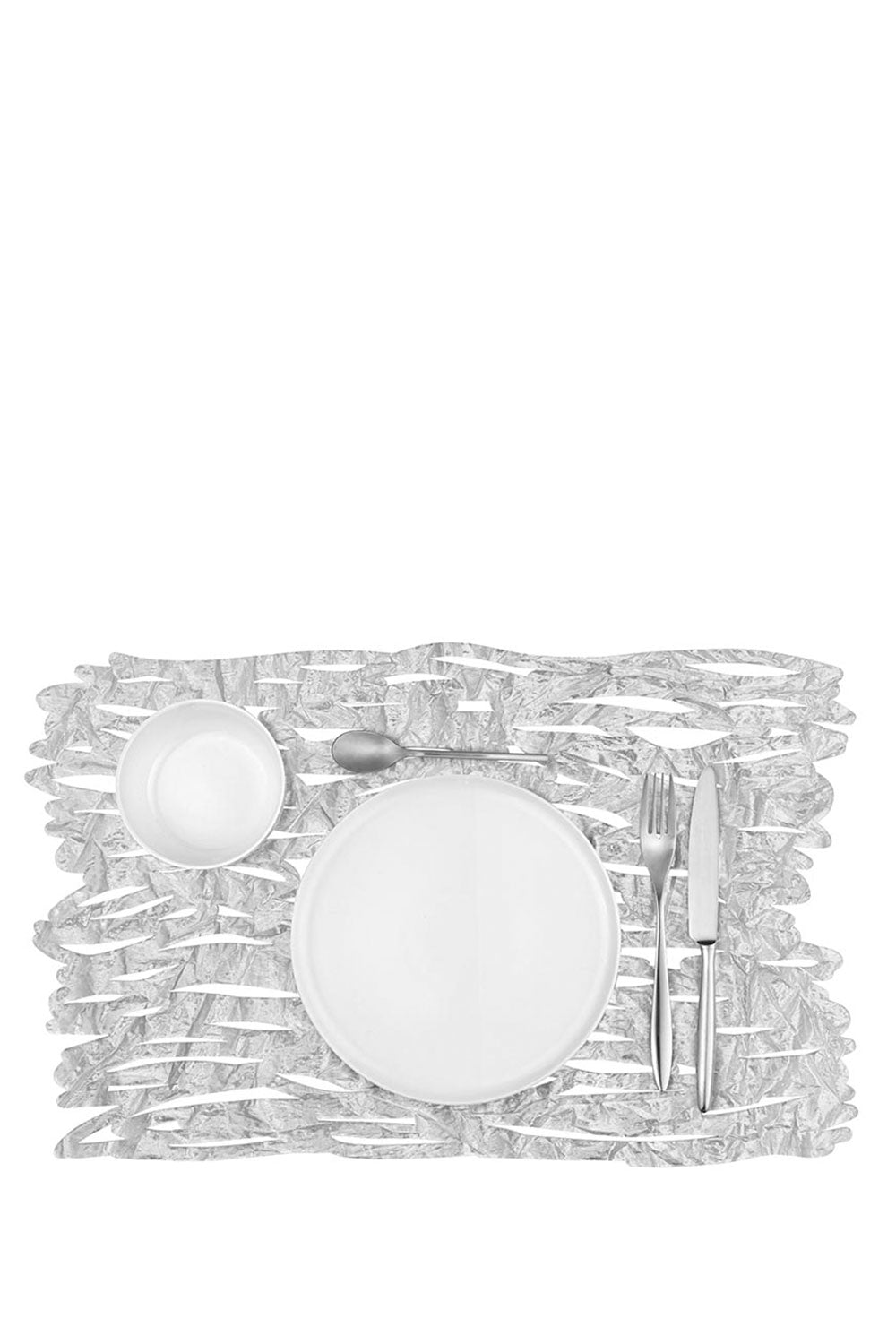Acrylic Tablemat, 55 x 35 cm, Silver - Maison7